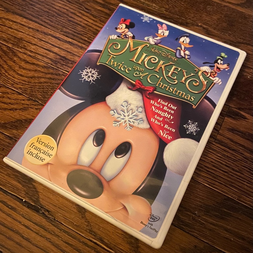 Disney Mickey's Twice Upon a Christmas DVD
